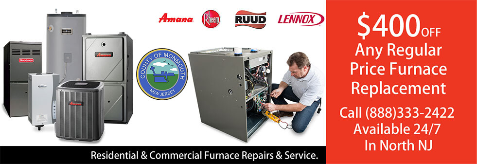 Furnace Repairs Monmouth County NJ